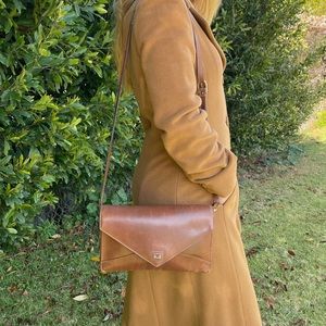 Le Tanneur Crossbody Leather Purse Bag